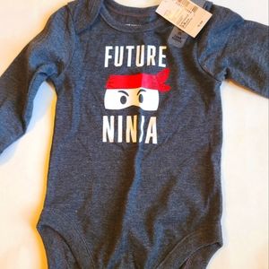 Future Ninja long Sleeve onesie